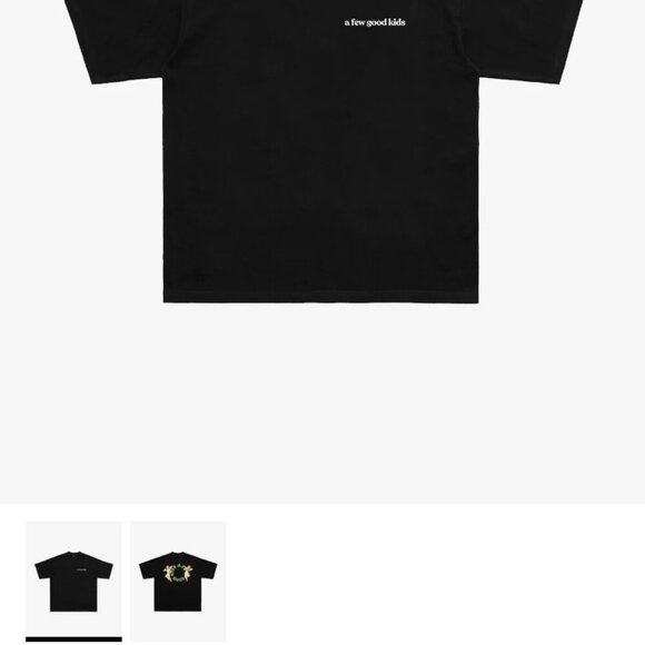 Men's A Few Good Kids Cherub Cupid Black Logo T-shirt - Size M - Picture 3 of 10